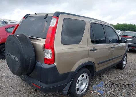 2005 Honda Cr-V Lx from USA, damaged, VIN SHSRD68545U303220